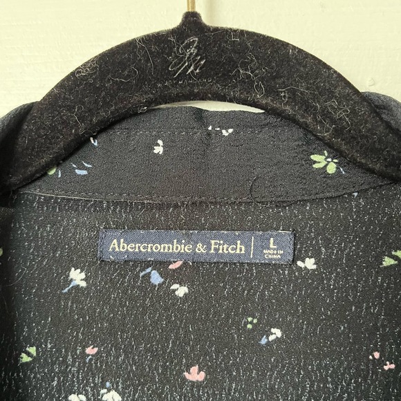 Abercrombie & Fitch Button-Front Shirt Dress - Size L - Picture 2 of 7
